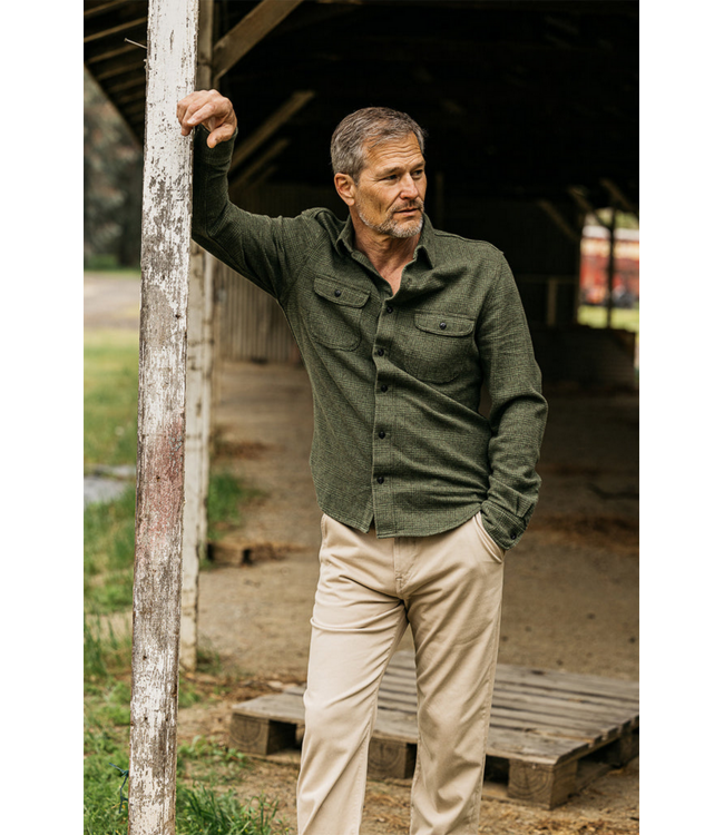 Kato Kato Brace Triple Twisted Plaid 9oz. LS