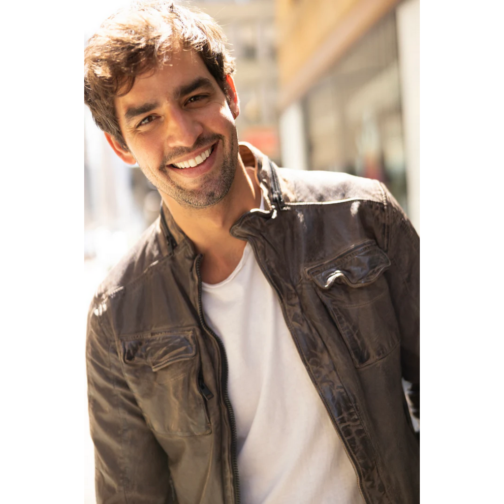 Mauritius MAURITIUS Vintage Cove Leather Jacket