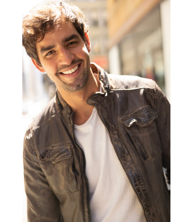 Mauritius MAURITIUS Vintage Cove Leather Jacket