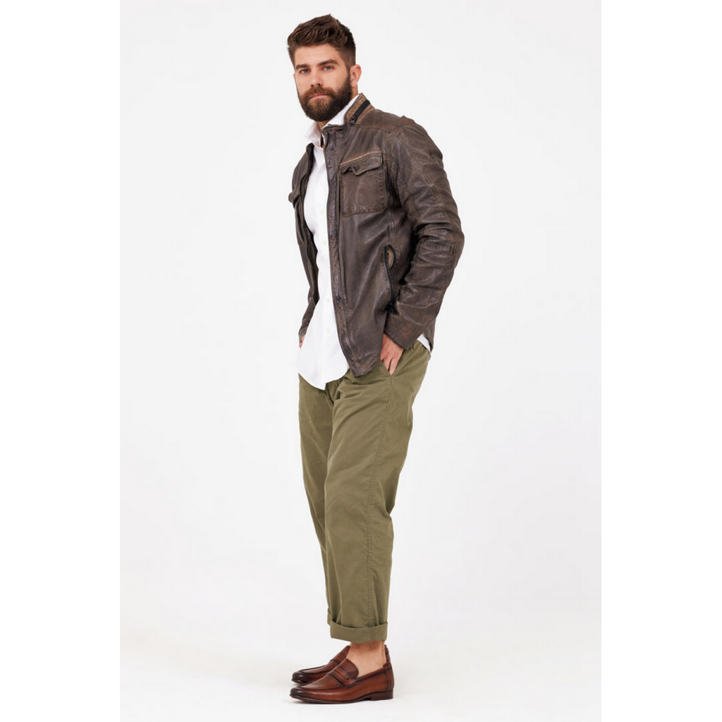 Mauritius MAURITIUS Vintage Cove Leather Jacket