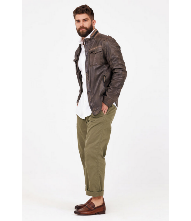 Mauritius MAURITIUS Vintage Cove Leather Jacket