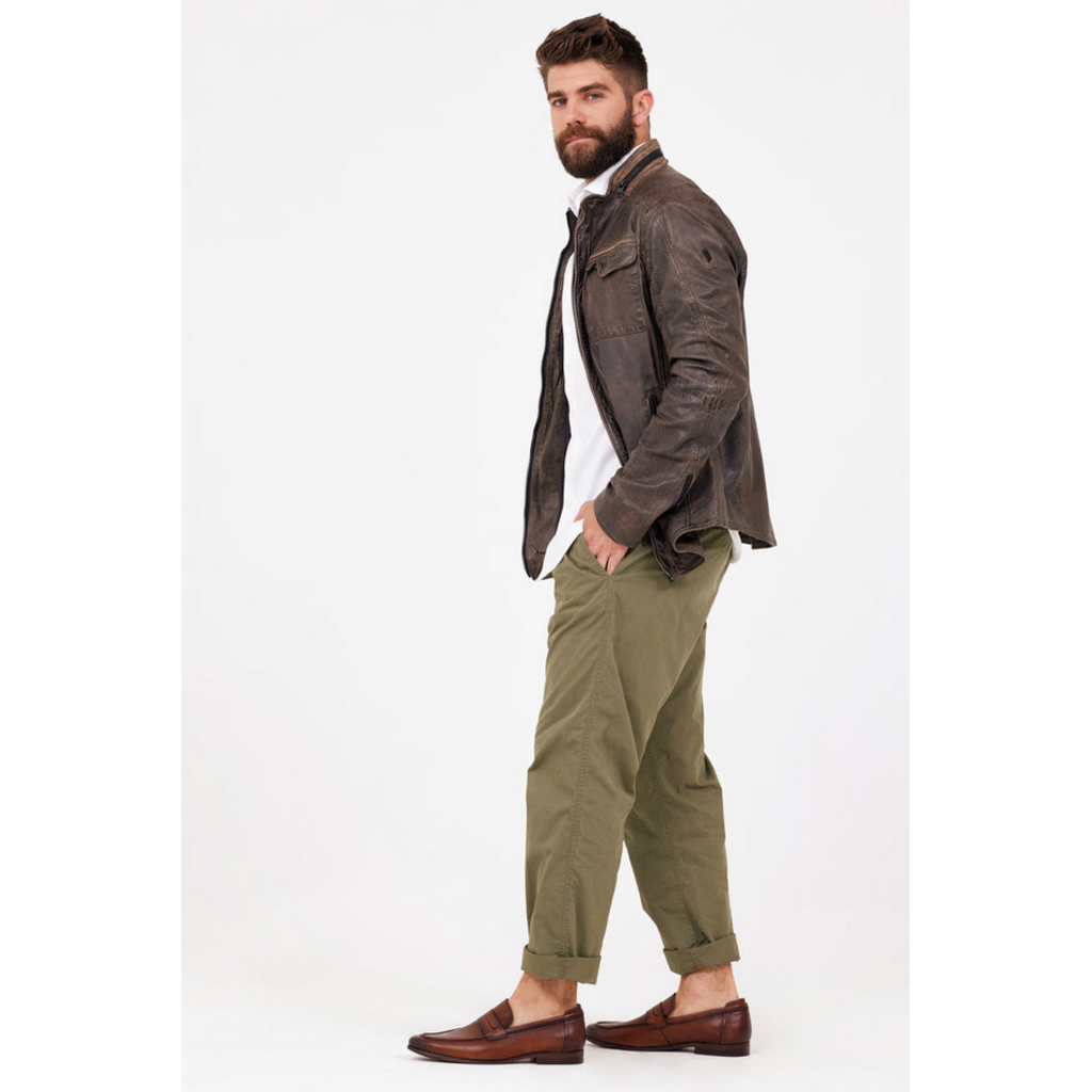 Mauritius MAURITIUS Vintage Cove Leather Jacket