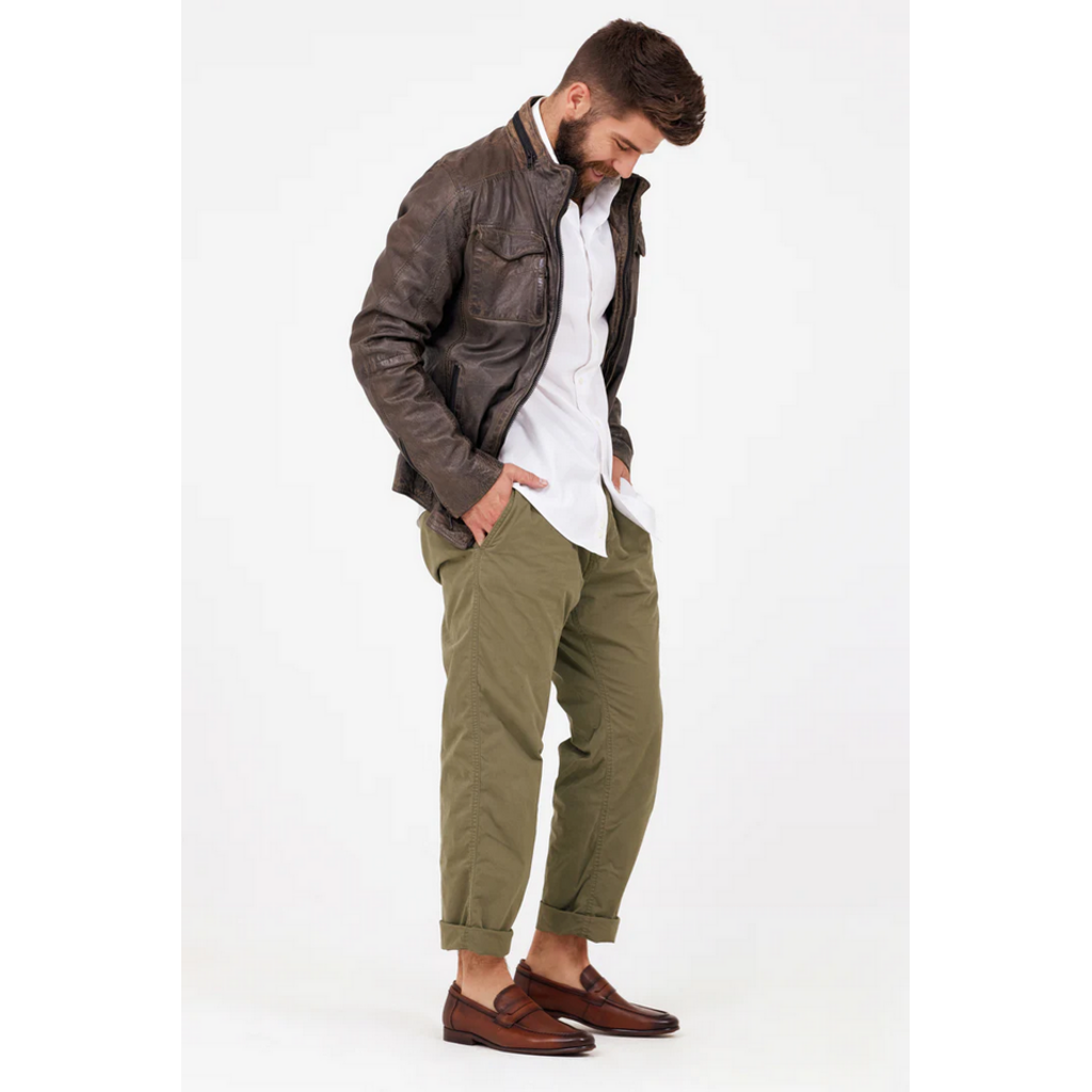 Mauritius MAURITIUS Vintage Cove Leather Jacket