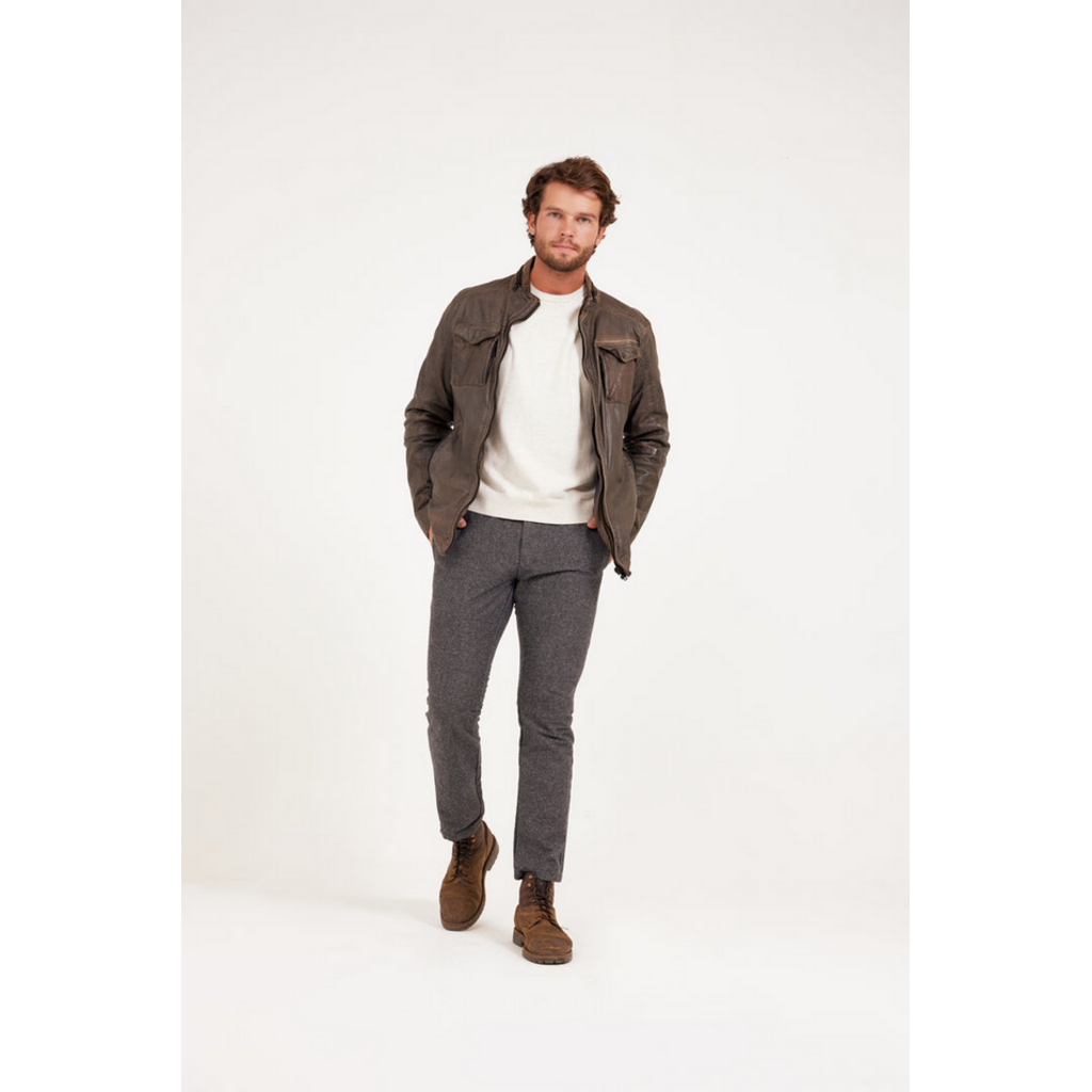 Mauritius MAURITIUS Vintage Cove Leather Jacket