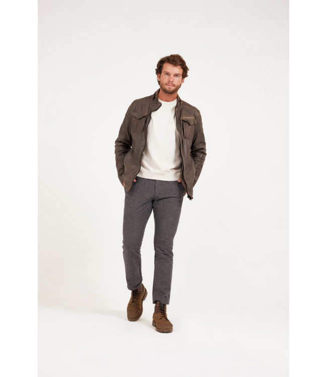 Mauritius MAURITIUS Vintage Cove Leather Jacket