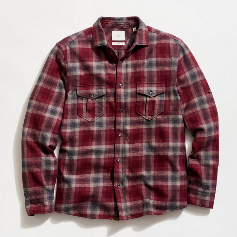 Billy Reid Billy Reid Scout Plaid LS Shirt