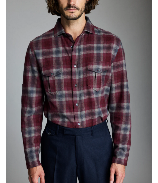 Billy Reid Billy Reid Scout Plaid LS Shirt