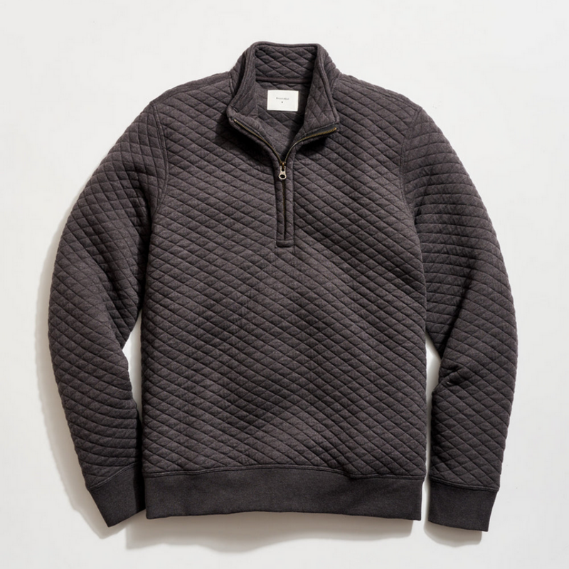 Billy Reid Billy Reid Diamond Quilt Half Zip