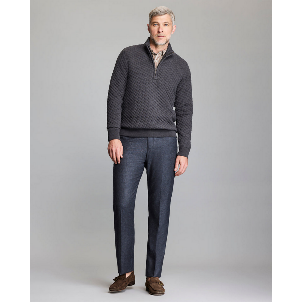 Billy Reid Billy Reid Diamond Quilt Half Zip