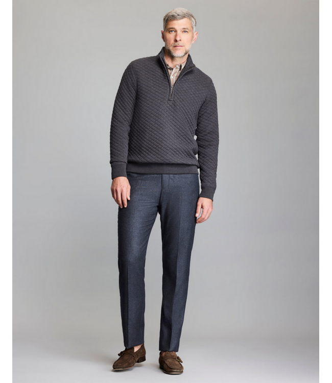 Billy Reid Billy Reid Diamond Quilt Half Zip