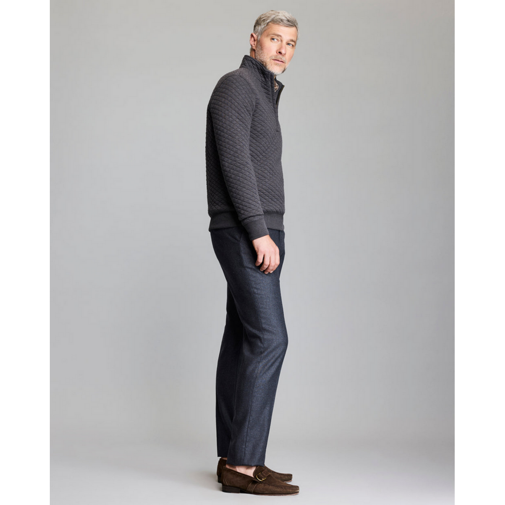 Billy Reid Billy Reid Diamond Quilt Half Zip