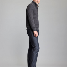 Billy Reid Billy Reid Diamond Quilt Half Zip