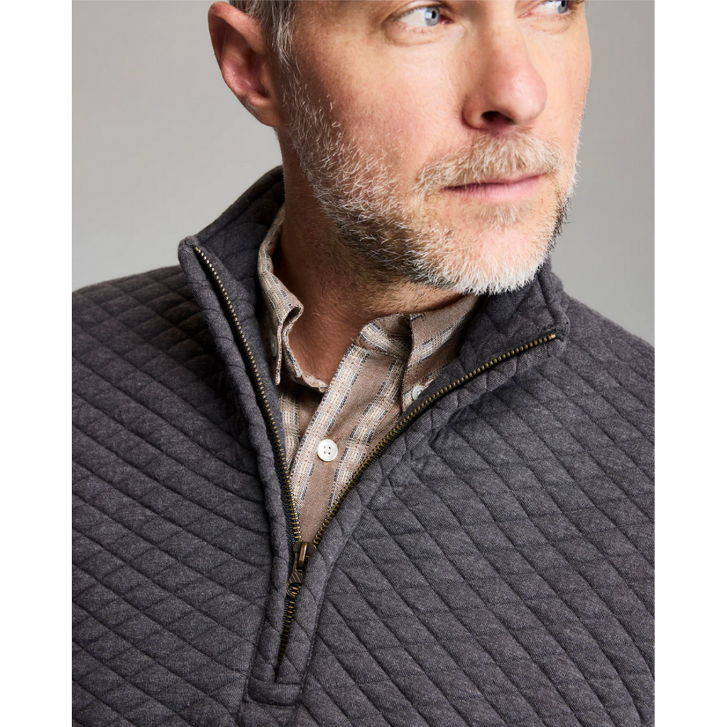 Billy Reid Billy Reid Diamond Quilt Half Zip