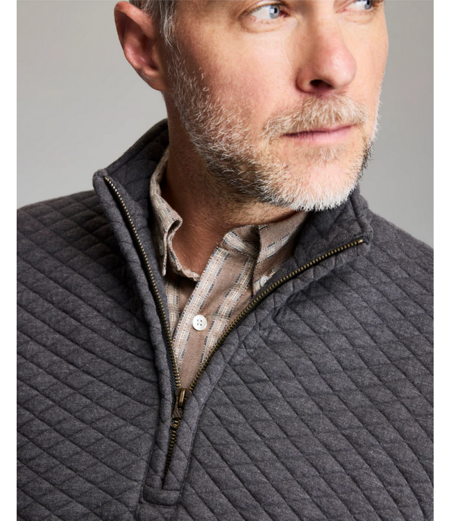 Billy Reid Billy Reid Diamond Quilt Half Zip