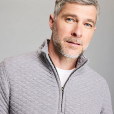 Billy Reid Billy Reid Diamond Quilt Half Zip