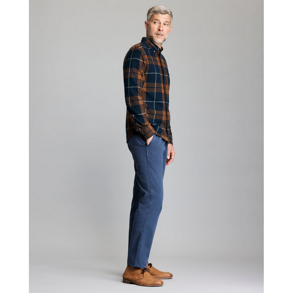 Billy Reid Billy Reid Brushed Bold Plaid BD Shirt