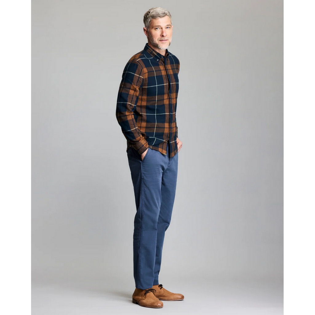 Billy Reid Billy Reid Brushed Bold Plaid BD Shirt