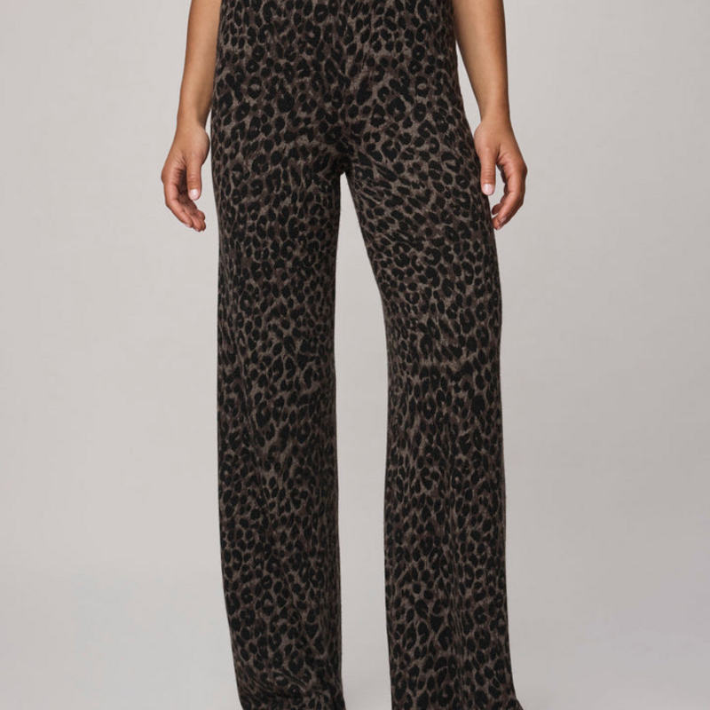 Ladies SPLENDID Splendid Leopard Sweater Pant