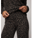 Ladies SPLENDID Splendid Leopard Sweater Pant