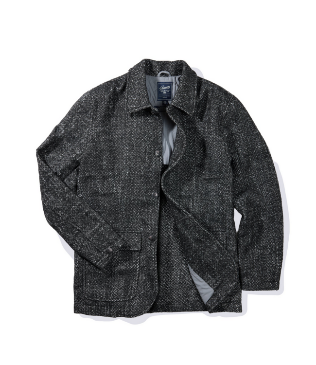 Grayers America Inc. Grayers Bogie Herringbone Car Coat