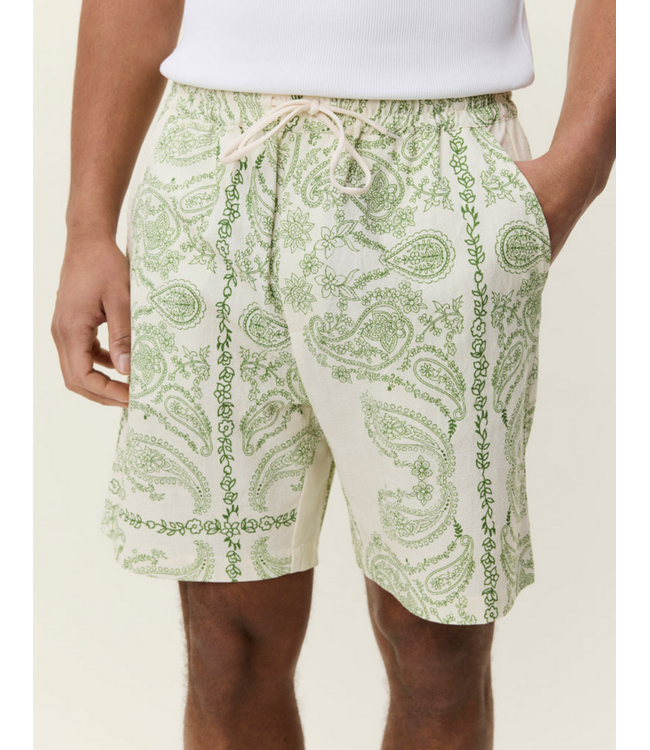 LES DEUX Les Deux Paisley Print Shorts