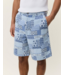 LES DEUX Les Deux Patchwork Jacquard Short