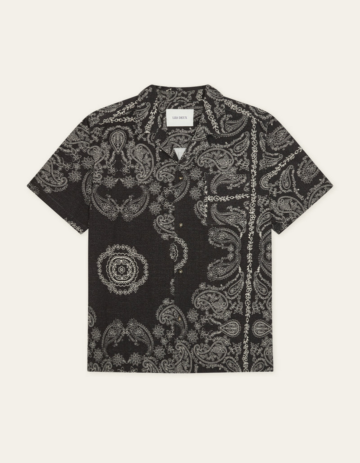 Les Deux Paisley Print Shirt - Franklin Road Apparel Company