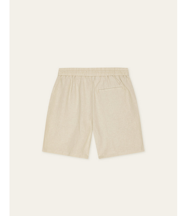 LES DEUX Les Deux Drawstring Linen Short