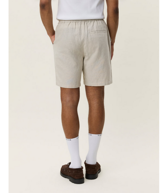 LES DEUX Les Deux Drawstring Linen Short
