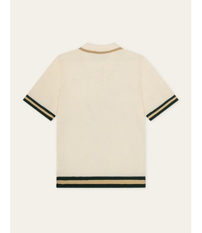 LES DEUX Les Deux Lace Knit Polo
