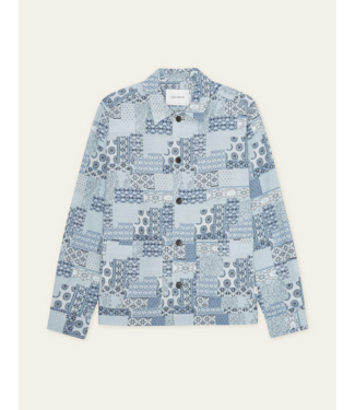 LES DEUX Les Deux Patchwork Jacquard Jacket