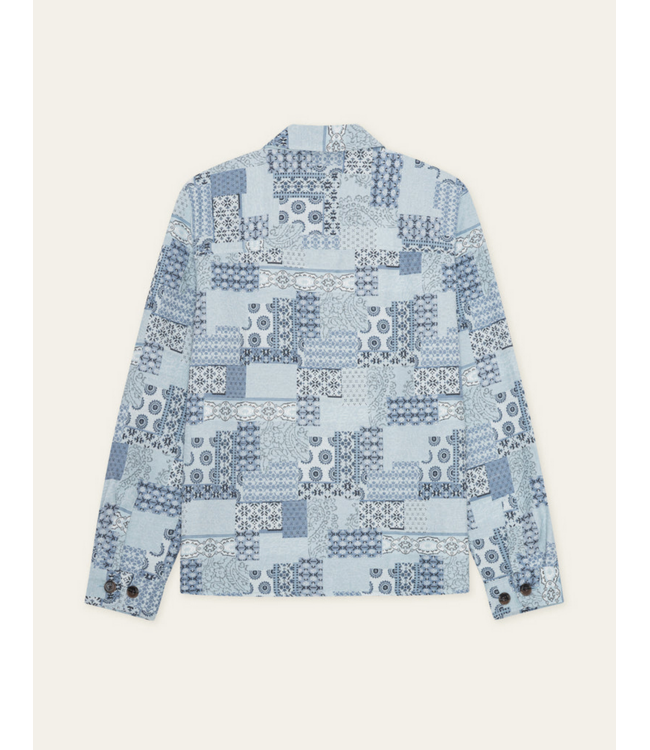 LES DEUX Les Deux Patchwork Jacquard Jacket