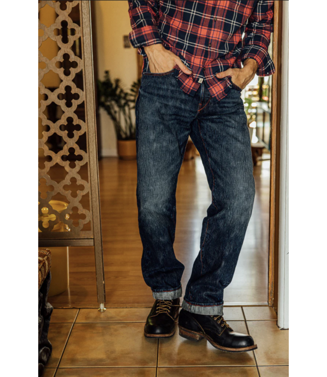 Kato The Barrel Classic Straight 17oz Monster Slub Indigo