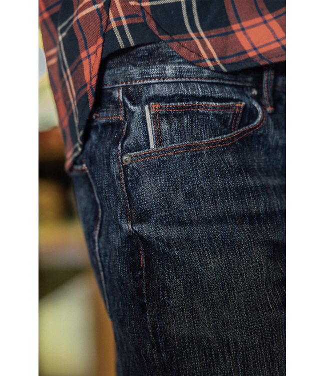 Kato The Barrel Classic Straight 17oz Monster Slub Indigo