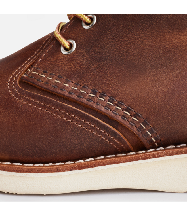 Red Wing Shoe Company Red Wing Work Chukka in Copper Rough & Tough Leather