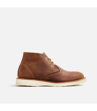Red Wing Shoe Company Red Wing Work Chukka in Copper Rough & Tough Leather