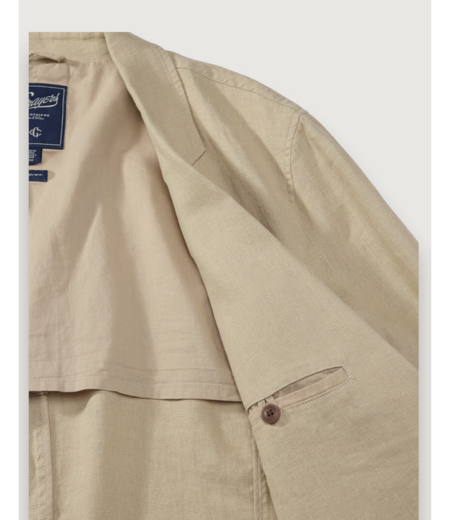 Grayers America Inc. Bal Harbour 2 Button Linen Blazer