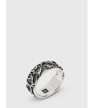 John Varvatos John Varvatos Gothic Band Ring