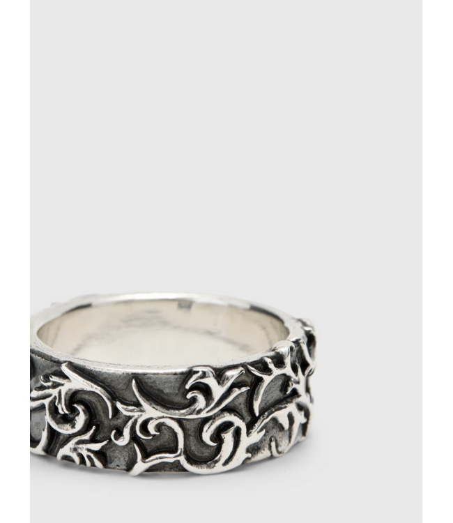 John Varvatos John Varvatos Gothic Band Ring