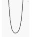 John Varvatos John Varvatos Black Lava Beads Necklace