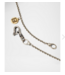 John Varvatos John Varvatos Peace Sign Distressed Necklace