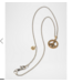 John Varvatos John Varvatos Peace Sign Distressed Necklace
