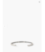 John Varvatos John Varvatos Silver Distressed Thin Cuff