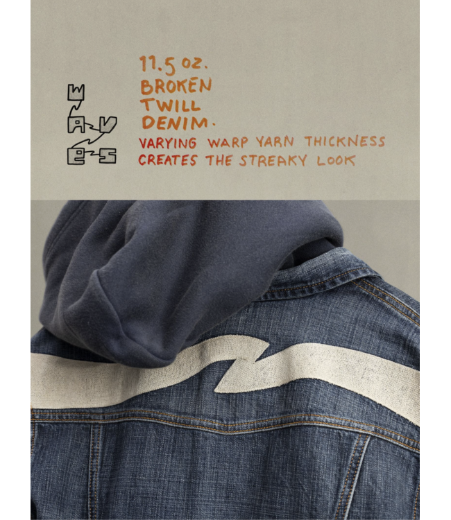 Nudie Jeans Co. Nudie Conny Big Wave Jacket 0826
