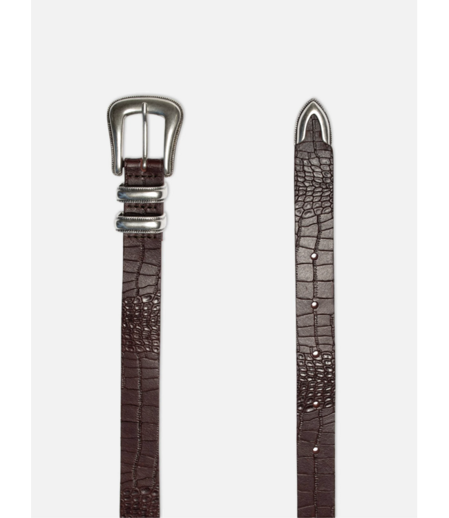 Nudie Jeans Co. Nudie Western Faux Croco Belt