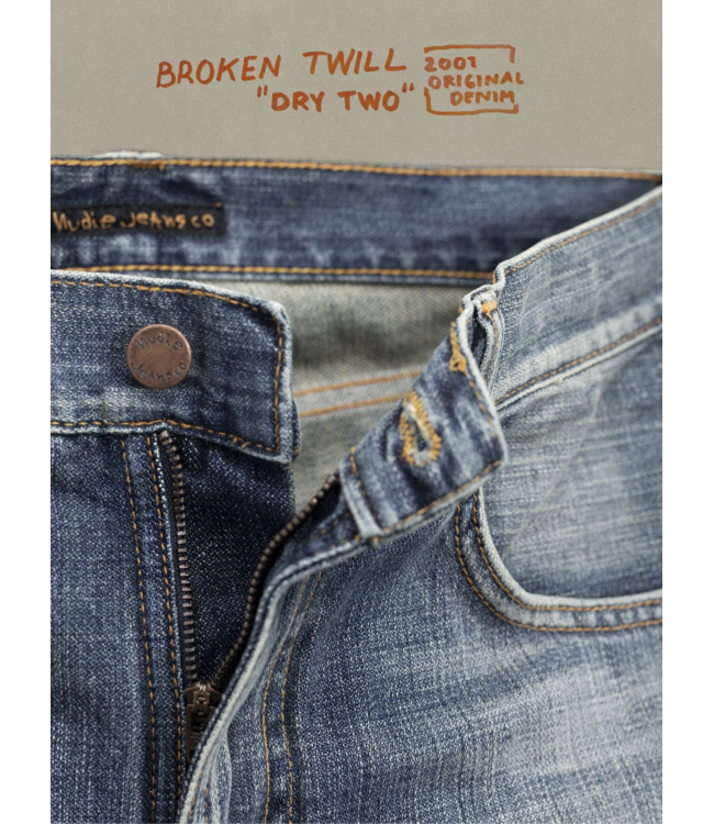 Nudie Jeans Co. Nudie Gritty Jackson White Stitch
