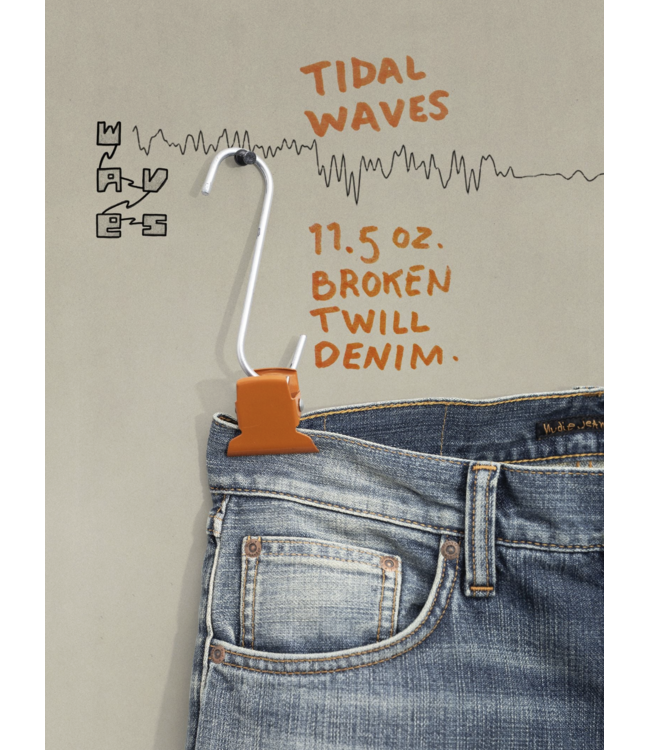 Nudie Jeans Co. Nudie Gritty Jackson White Stitch