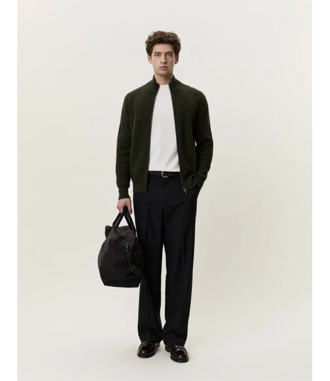 LES DEUX Les Deux Wool Zip Sweater