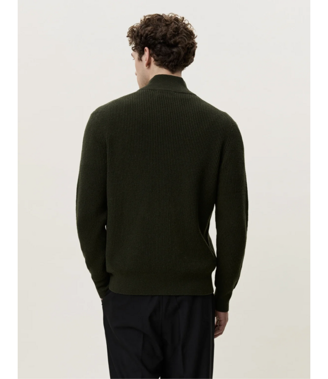 LES DEUX Les Deux Wool Zip Sweater