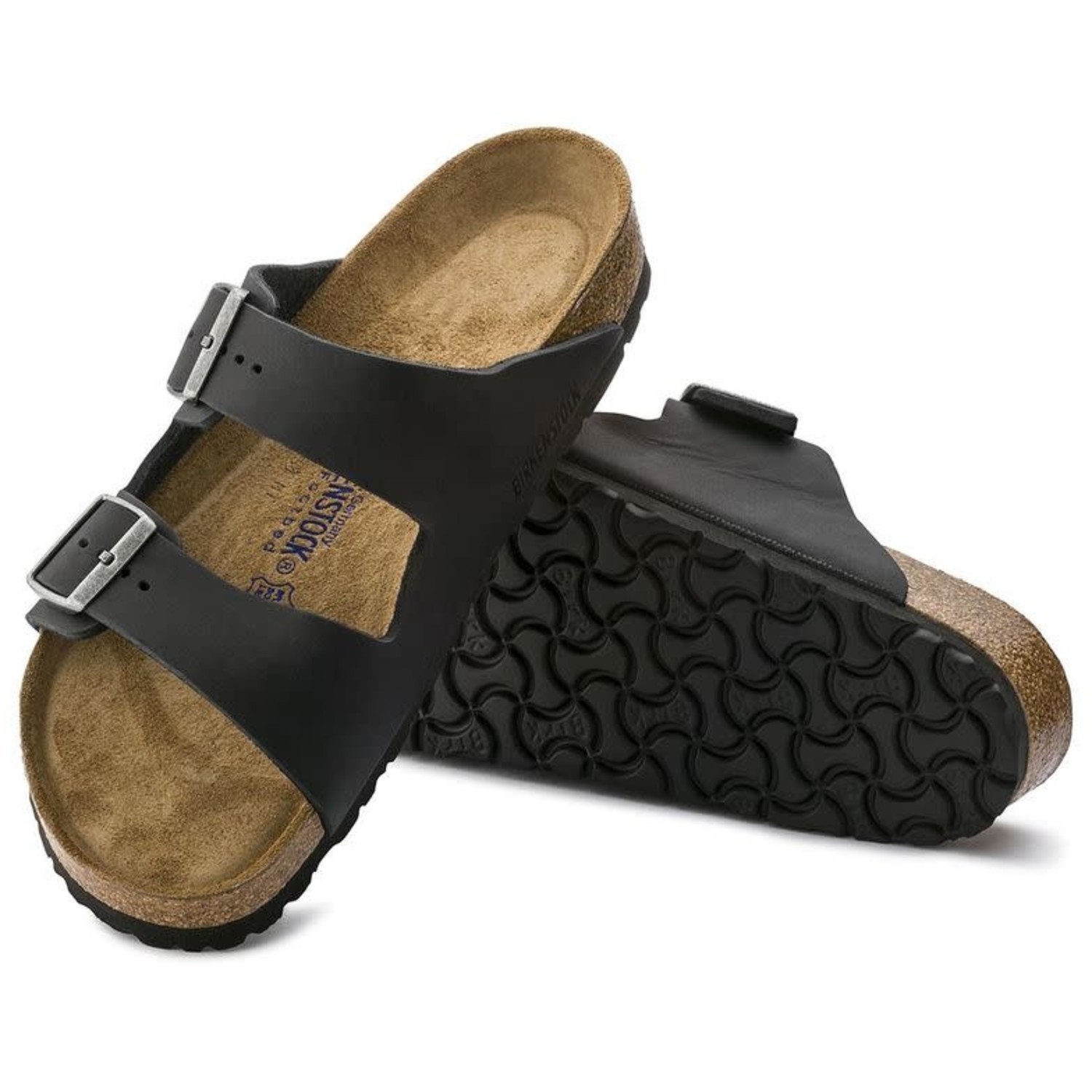 Overlevelse chauffør komponent Arizona Soft Footbed Oiled Leather Black - Gentry's Footwear